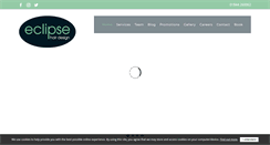 Desktop Screenshot of eclipsehair-design.co.uk